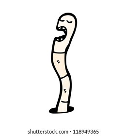 cartoon worm