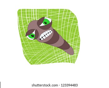 cartoon worm killer
