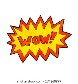 cartoon wow explosion