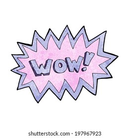 cartoon wow explosion