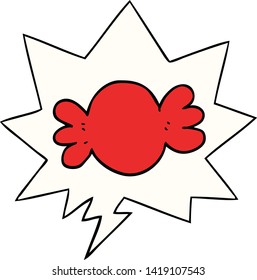 Karikaturenkultur mit Sprachblase