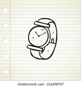 cartoon wrist watch