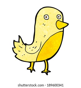 cartoon yellow bird