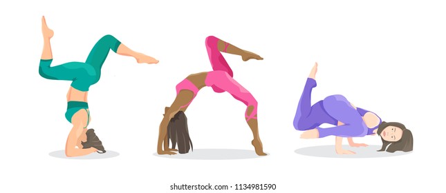 yoga cartoon