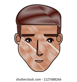 cartoon young man icon