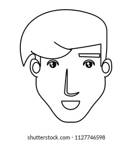 cartoon young man icon