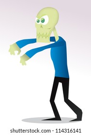 Cartoon zombi