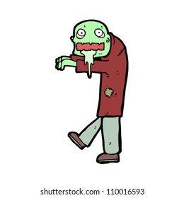 cartoon zombie