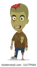 Cartoon zombie