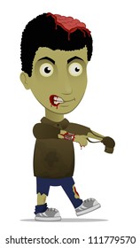 Cartoon zombie