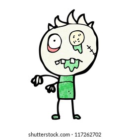 caricatura zombie