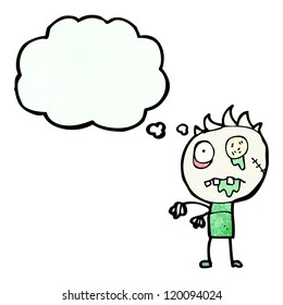 cartoon zombie