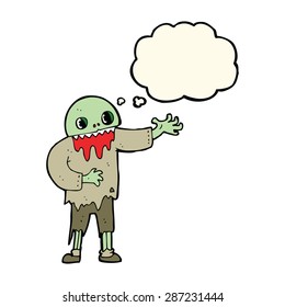 cartoon zombie