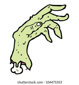 Cartoon Zombie-Hand