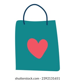 Cartoonish style isolated christmas present icon Vector illustration