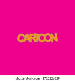 The cartoonish typography is designed for your project.