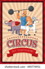cartoons of circus festival