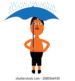 cartoons of young guy characters and illustration icon of animation concept for children