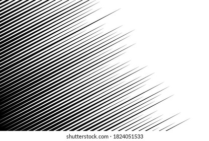 Cartoon-style background material: The effect of streamlines running diagonally