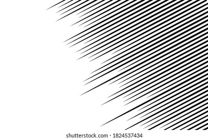 Cartoon-style background material: The effect of streamlines running diagonally