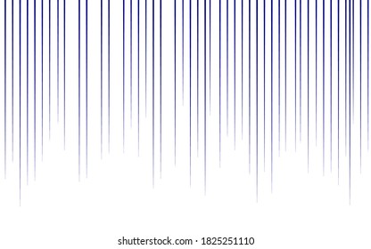 Cartoon-style blue effect line, streamline from top to bottom