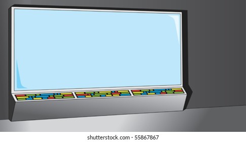 Cartoony Computer Screen