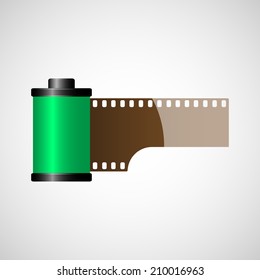 Cartridge film vector