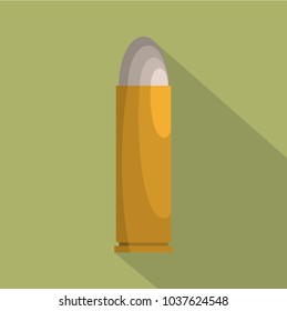Cartridge icon. Flat illustration of cartridge vector icon for web