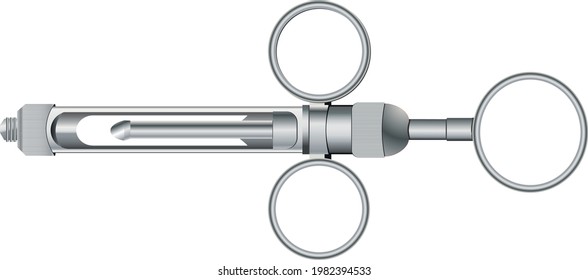 cartridge syringe is a device intended to inject anesthetic