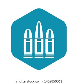 Cartridges icon. Simple illustration of cartridges vector icon for web