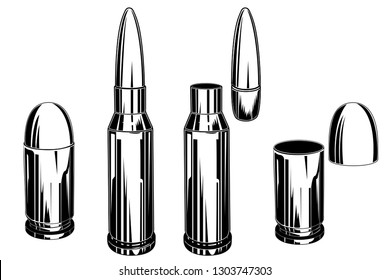 cartridges for pistols and rifles