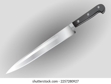 Ilustración de objetos vectoriales de Cuchillo de tallado