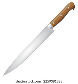 Carve Knife vector Object Illustration