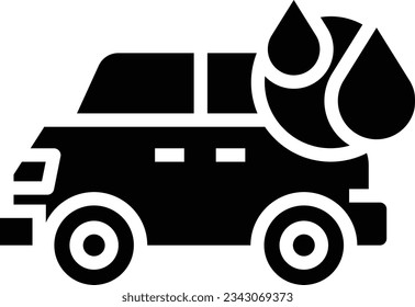 Icono De Glifo De Lavado De Cara - Icono Único, Vector