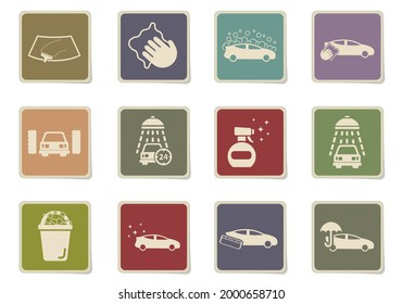 Juego de iconos para el diseño. iconos vectoriales