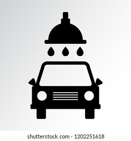 Carwash icon. Vector illustration