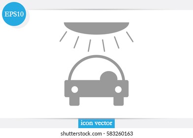 carwash, icon vector illustration.