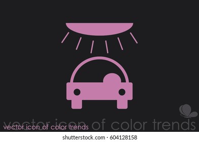 carwash, icon vector illustration.