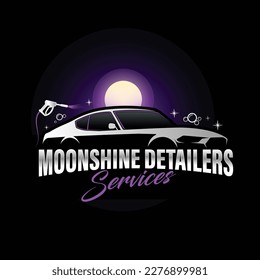 Carwash and Mobile detailing logo design template