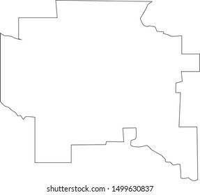 cascade county map in montana state