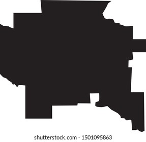 Cascade County Map Montana State Stock Vector (Royalty Free) 1501095863 ...