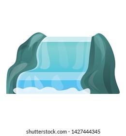 Cascade icon. Cartoon of cascade vector icon for web design isolated on white background