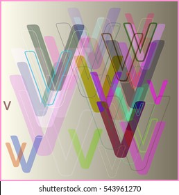 case and alphabet, speculative V of gradation