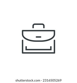 Case briefcase icon, vector illustration
