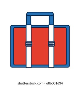 case business accessory bag handle icon