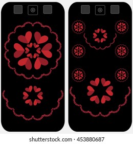 Case for cellular phone. Vector illustration