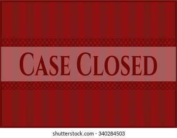 Case Closed card
