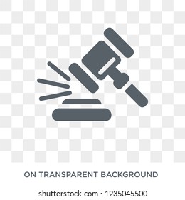 Case Closed Icon. Trendy Flat Vector Case Closed Icon On Transparent Background From Law And Justice Collection. 