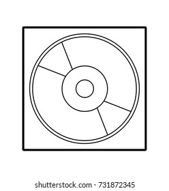 case for dvd or cd compact disk storage digital