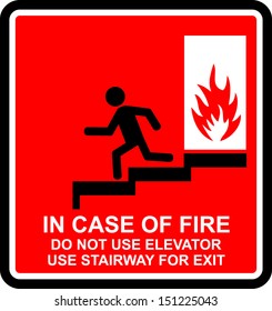 in case of fire